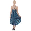 Form Pattern Tunnel Design High-Low Halter Chiffon Dress  View2