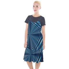 Form Pattern Tunnel Design Camis Fishtail Dress by Pakrebo