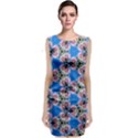 Pattern Sequence Motif Design Plan Floral Classic Sleeveless Midi Dress View1