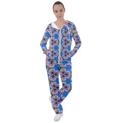 Pattern Sequence Motif Design Plan Floral Women s Tracksuit by Pakrebo