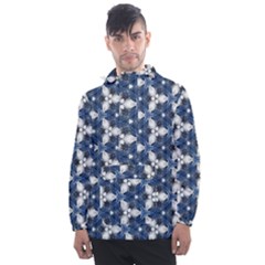 Background Wallpaper Pattern Men s Front Pocket Pullover Windbreaker