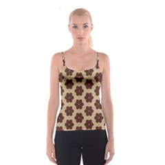 Pattern Sequence Motif Design Plan Spaghetti Strap Top by Pakrebo