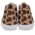 Pattern Sequence Motif Design Plan Kids  Mid-Top Canvas Sneakers View4