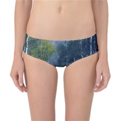 Birch Forest Nature Landscape Classic Bikini Bottoms by Pakrebo