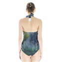 Birch Forest Nature Landscape Halter Swimsuit View2