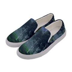 Birch Forest Nature Landscape Women s Canvas Slip Ons by Pakrebo