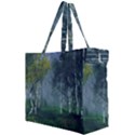 Birch Forest Nature Landscape Canvas Travel Bag View2