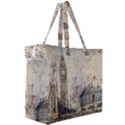 London Westminster Bridge Building Canvas Travel Bag View3