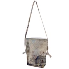 London Westminster Bridge Building Folding Shoulder Bag by Pakrebo