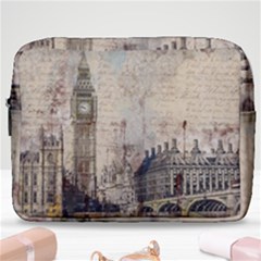 London Westminster Bridge Building Make Up Pouch (large) by Pakrebo