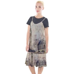 London Westminster Bridge Building Camis Fishtail Dress by Pakrebo