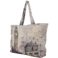 London Westminster Bridge Building Simple Shoulder Bag by Pakrebo