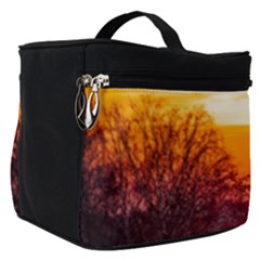 Sun Evening Sunset Sky Landscape Make Up Travel Bag (small) by Pakrebo