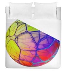 Isolated Transparent Sphere Duvet Cover (queen Size) by Pakrebo