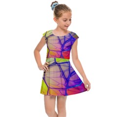 Isolated Transparent Sphere Kids  Cap Sleeve Dress by Pakrebo