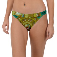 Mandala In Peace And Feathers Band Bikini Bottom