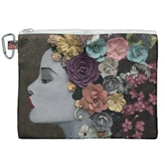 Asian Beauty Canvas Cosmetic Bag (xxl)