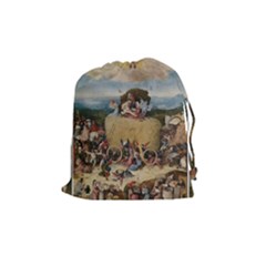 Heronimus Bosch The Haywagon 2 Drawstring Pouch (medium)