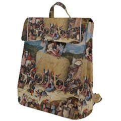 Heronimus Bosch The Haywagon 2 Flap Top Backpack