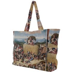 Heronimus Bosch The Haywagon 2 Simple Shoulder Bag