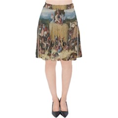 Heronimus Bosch The Haywagon Velvet High Waist Skirt