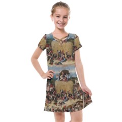 Heronimus Bosch The Haywagon Kids  Cross Web Dress