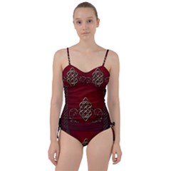 Wonderful Decorative Celtic Knot Sweetheart Tankini Set by FantasyWorld7