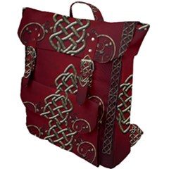 Wonderful Decorative Celtic Knot Buckle Up Backpack by FantasyWorld7