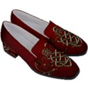 Wonderful Decorative Celtic Knot Women s Chunky Heel Loafers View3