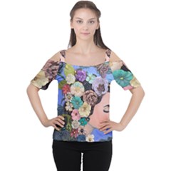 Dream  Cutout Shoulder Tee