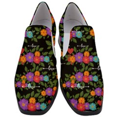 Love Women Slip On Heel Loafers