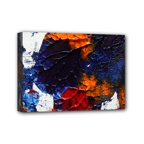 Falling Leaves Mini Canvas 7  X 5  (stretched) by WILLBIRDWELL