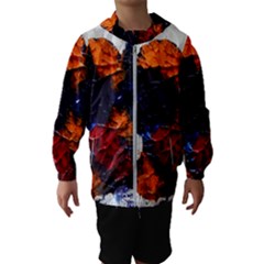 Falling Leaves Kids  Hooded Windbreaker by WILLBIRDWELL