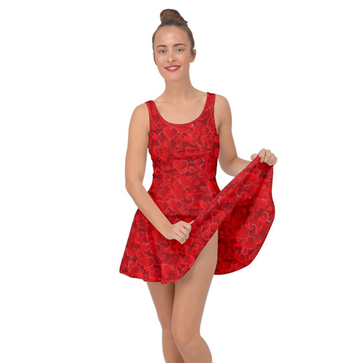 red of love Inside Out Casual Dress