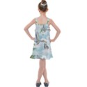 Funny Stork With Creepy Snake Baby Kids  Overall Dress View2