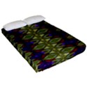 Divine Flowers Striving To Reach Universe Fitted Sheet (Queen Size) View2