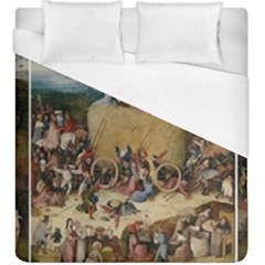 Heronimus Bosch The Haywagon 2 Duvet Cover (king Size)