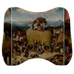 Heronimus Bosch The Haywagon 2 Velour Head Support Cushion