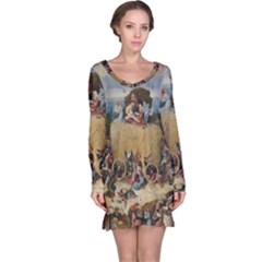 Heronimus Bosch The Haywagon Long Sleeve Nightdress by impacteesstreetwearthree