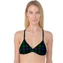 Abercrombie Tartan Reversible Tri Bikini Top View1