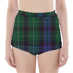 Abercrombie Tartan High-waisted Bikini Bottoms