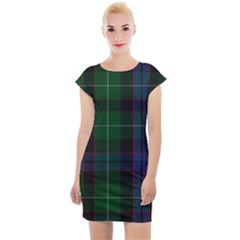 Abercrombie Tartan Cap Sleeve Bodycon Dress