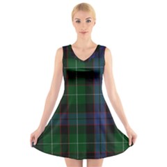 Abercrombie Tartan V-neck Sleeveless Dress by impacteesstreetwearfour