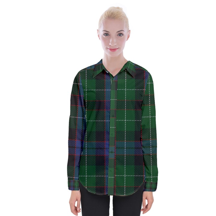 Abercrombie Tartan Womens Long Sleeve Shirt