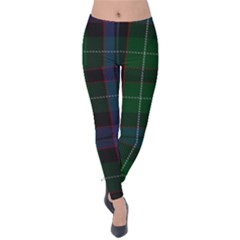 Abercrombie Tartan Velvet Leggings