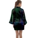 Abercrombie Tartan Long Sleeve Kimono Robe View2