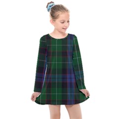 Abercrombie Tartan Kids  Long Sleeve Dress