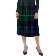 Abercrombie Tartan Classic Velour Midi Skirt 