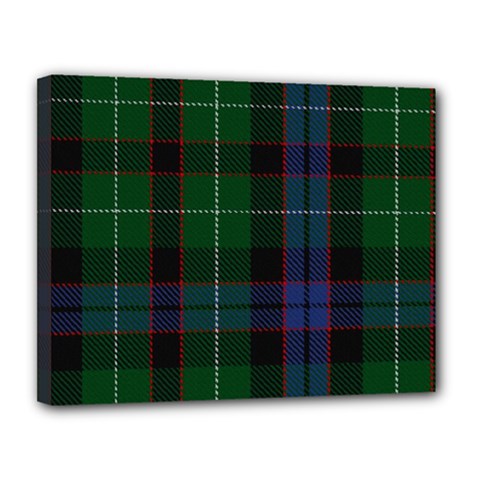 Abercrombie Tartan Canvas 14  X 11  (stretched) by impacteesstreetwearfour