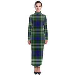 Tweedside District Tartan Turtleneck Maxi Dress by impacteesstreetwearfour